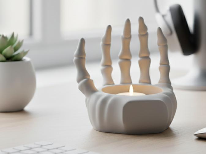 Skeleton Hand Planter / Tealight Holder