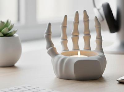 Skeleton Hand Planter / Tealight Holder