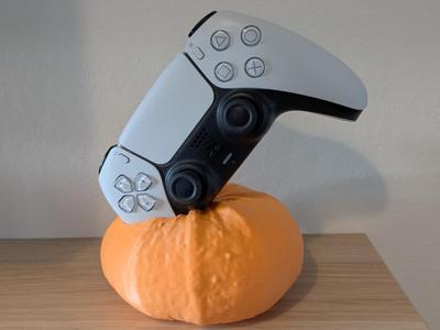 Playstation 5 Pumpkin Controller Stand