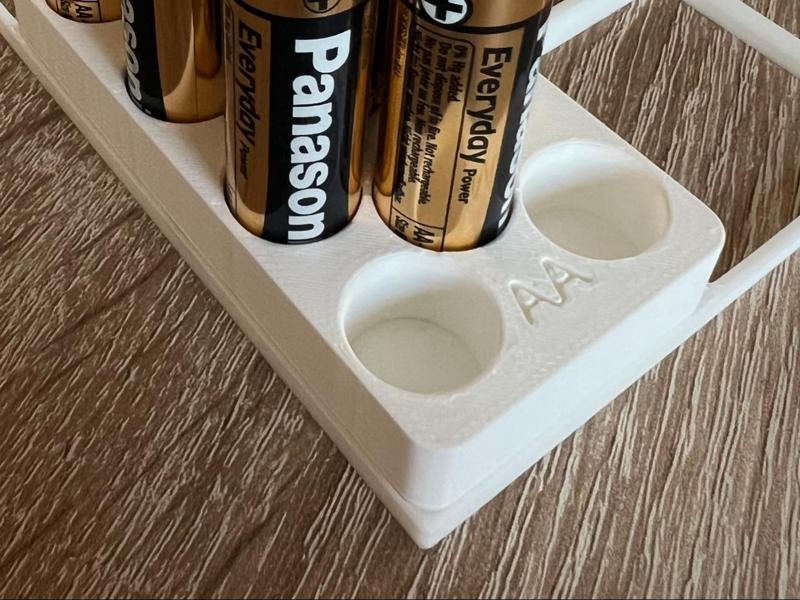 Gridfinity AA Batteries holder