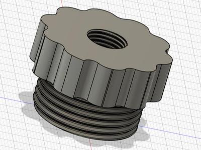 Reduction 1 inch to 1/4 - air to water