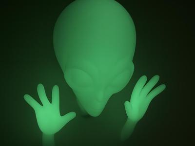 Alien door