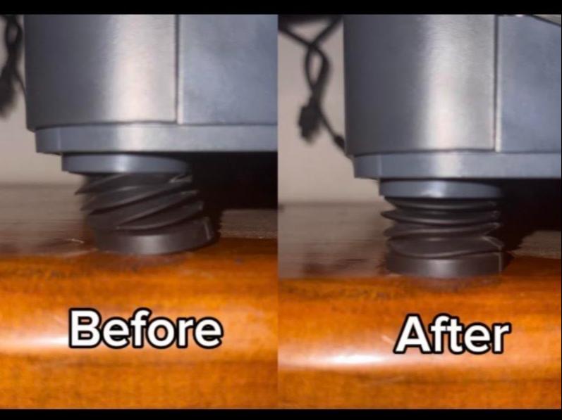 anti vibration feet fix
