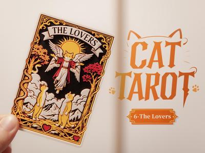 Cat tarot-6-The Lovers