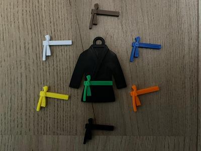 Silat suit keychain