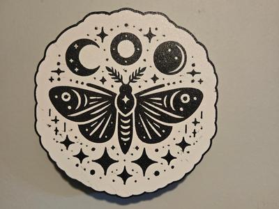 Pagan Moth lightbox