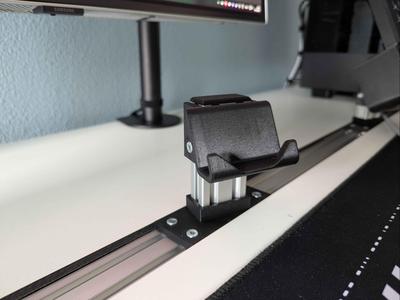 Phone stand for aluminum extrusion