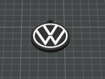 vw Keychain