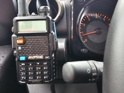 Baofeng UV-5R mount for Suzuki Jimny