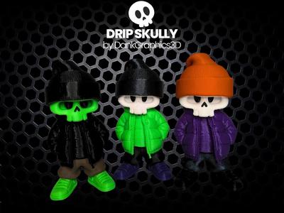 Urban Drip Skully - Multi-Part Figure (SKULLY)