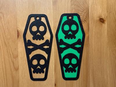 x2 Skull Bookmarks On Separate Plates :) 