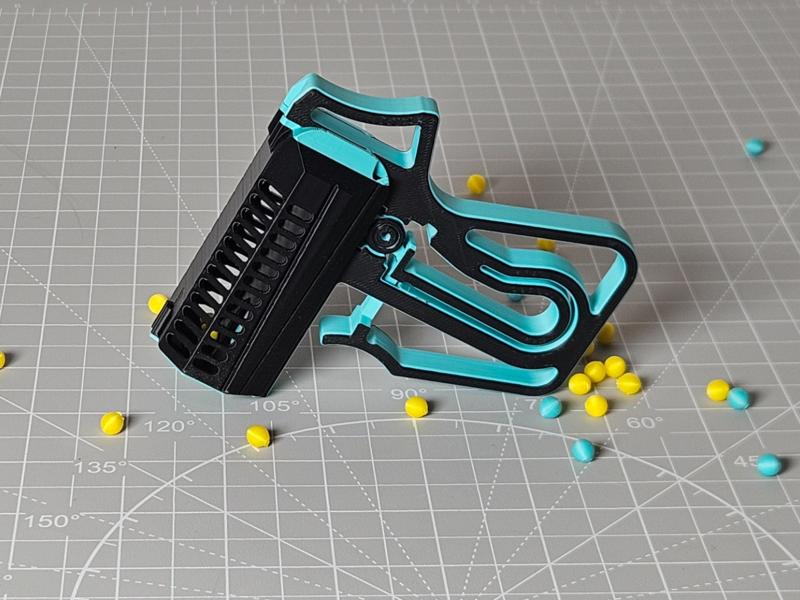 BB Launcher with Quick-Reload Magazine