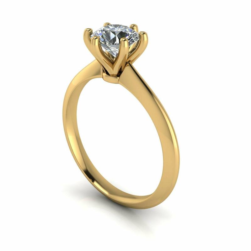 Solitaire Diamond Ring R22