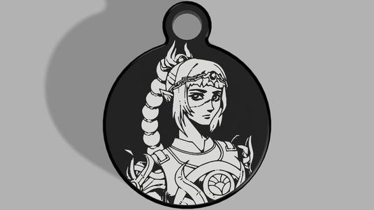 Baldur's Gate - Shadowheart Keyring