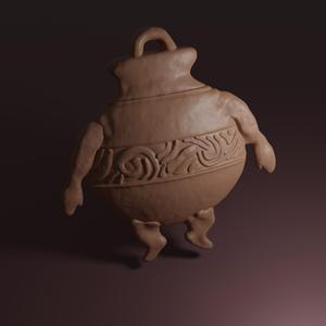 Companion jar / Pot Boy talisman from Elden ring