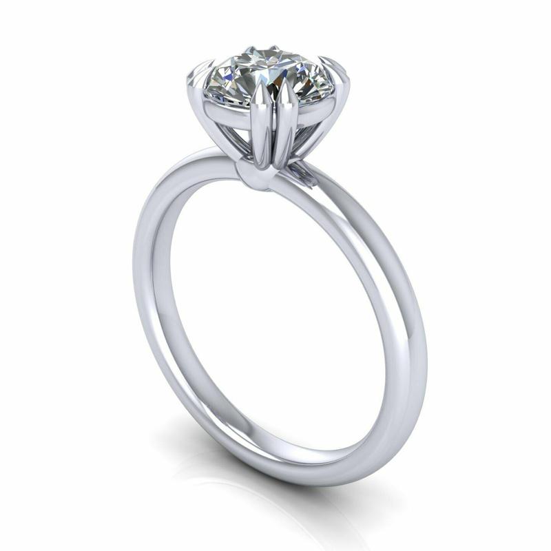 Solitaire Wedding Diamond Ring R5