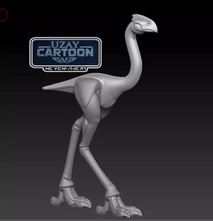 Star wars Clone wars articulated Void strider