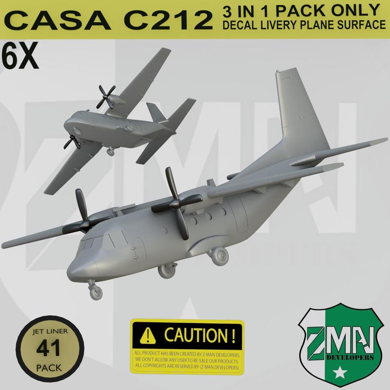 CASA C212-200 (3 IN 1)