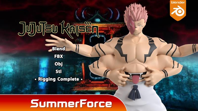 Sukuna True Form - Jujutsu Kaisen