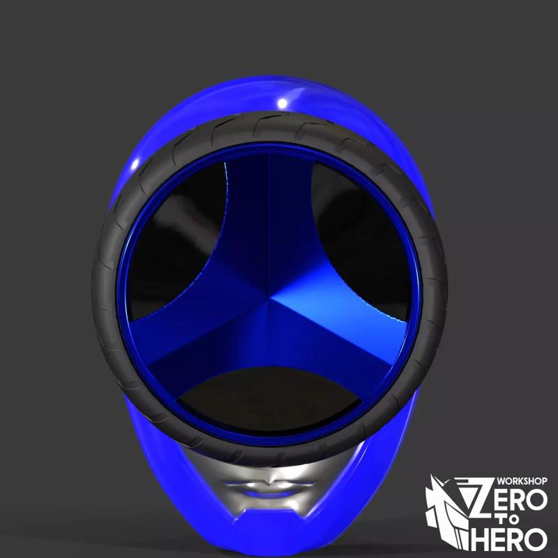 Super sentai Boonboomger Blue Ranger Helmet