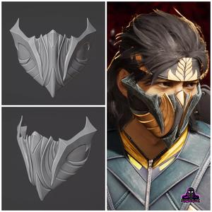 Takeda mask  from MK1 -  Vengeful Heart