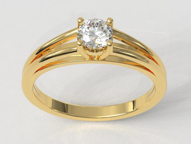 4mm Engagement Ring