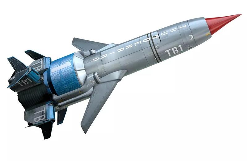Thunderbirds Are Go Number One Rocket