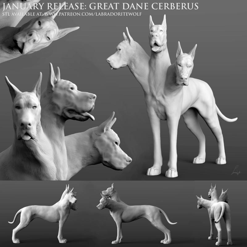 Great Dane Cerberus
