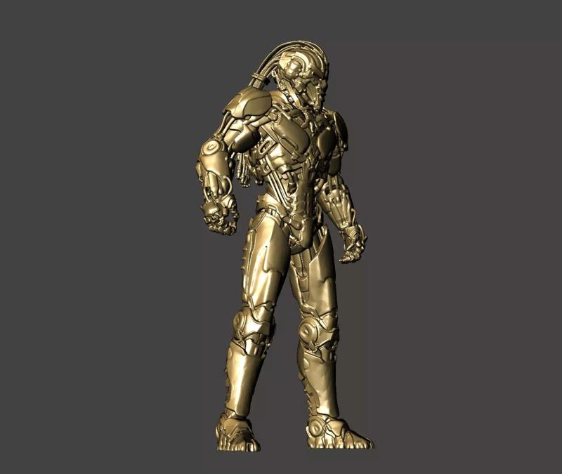 CYRAX - MORTAL KORMBAT 11 CYBORG MK11 Hi-poly STL
