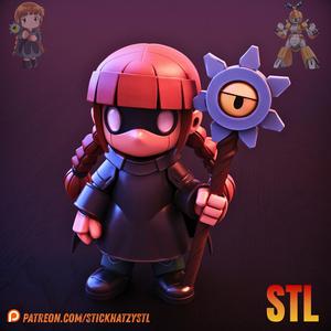 Kukuri (Guru Guru) x Medabot | STL Model – Anime Fusion Fan Art