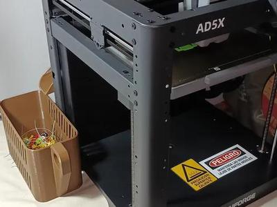 Purge Bin for Flashforge AD5X