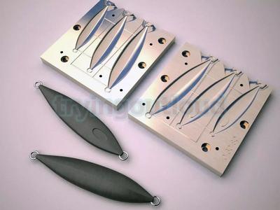 40-80 GR Slow PItch Slug Metal Jig Mold