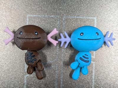Flexi Wooper Keychain