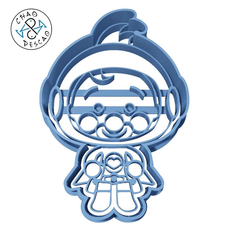 Plim Plim Space  - Plim Plim - Cookie Cutter - Fondant - Polymer Clay