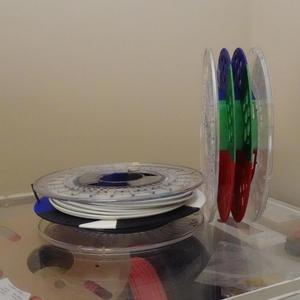 Efficient Filament spool divider plate system