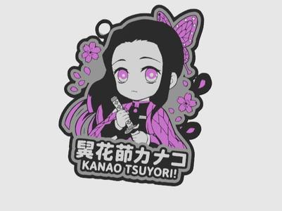 Kanao Tsuyuri Chibi Keychain