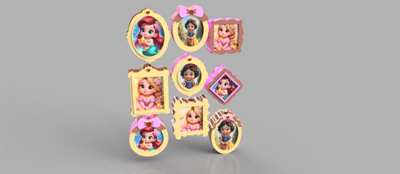 All strawtopper mini frame designs