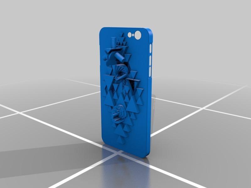IPHONE 6 PLUS case Sculpture