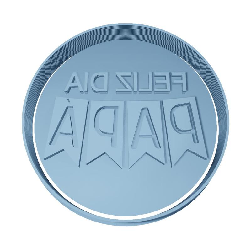 Feliz Día - Father´s Day - Cookie Cutter - Fondant - Polymer Clay