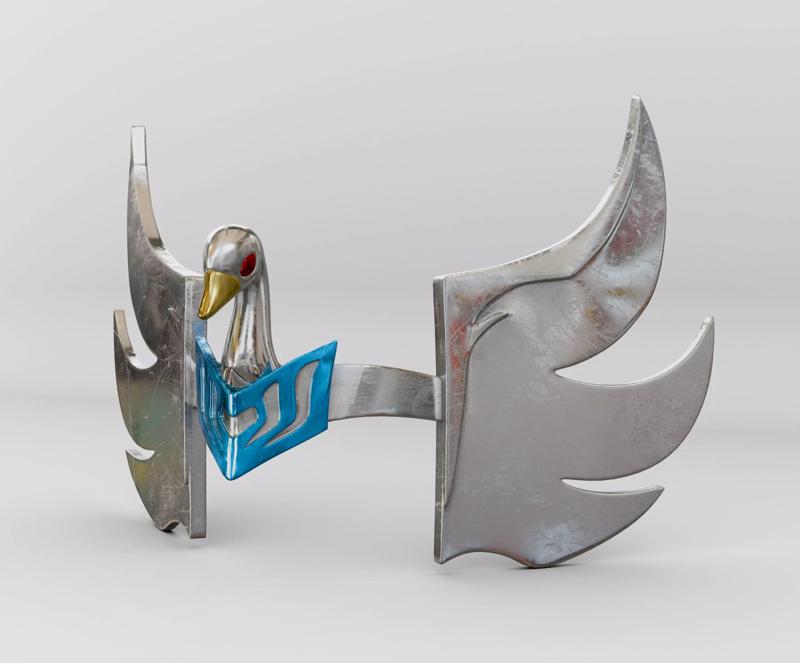 Casco Armadura de Cisne