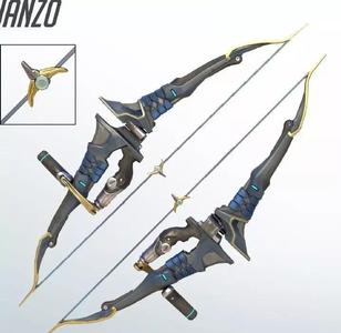 Classic Hanzo bow 3d printing files cosplay