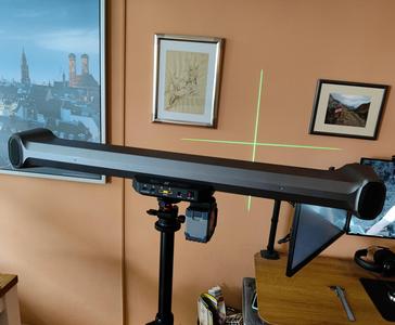 Revopoint Trackit Crossline-Laser for easier Setup