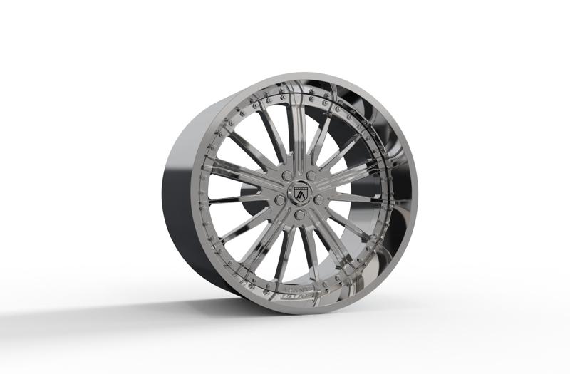 ASANTI AF175 WHEEL 3D MODEL