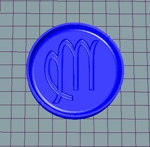 TABLET ZODIAC VIRGO 7CM