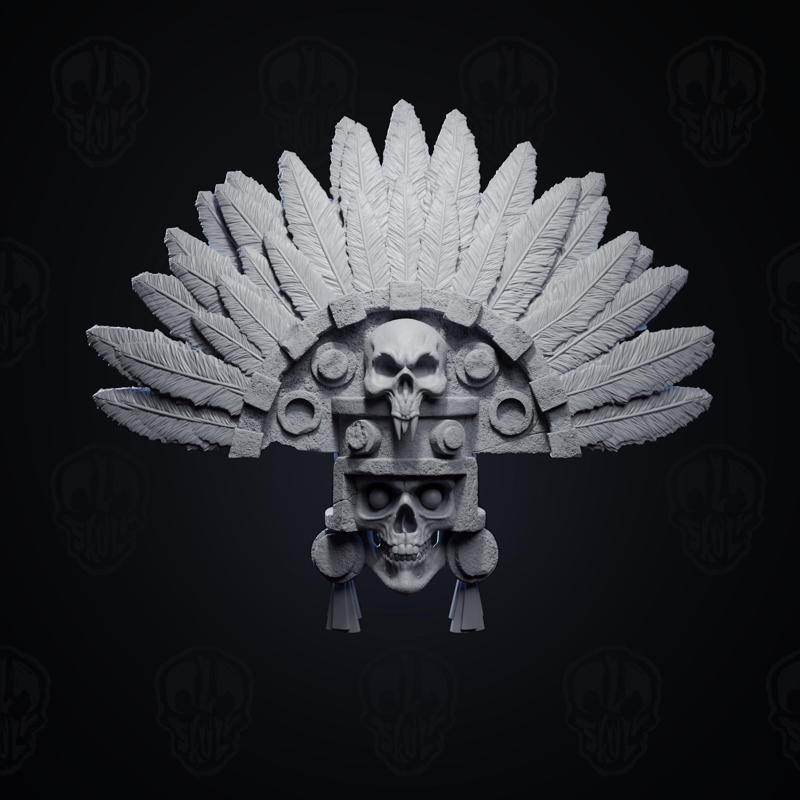 Mictantlecuhtli custom head