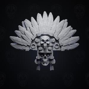 Mictantlecuhtli custom head