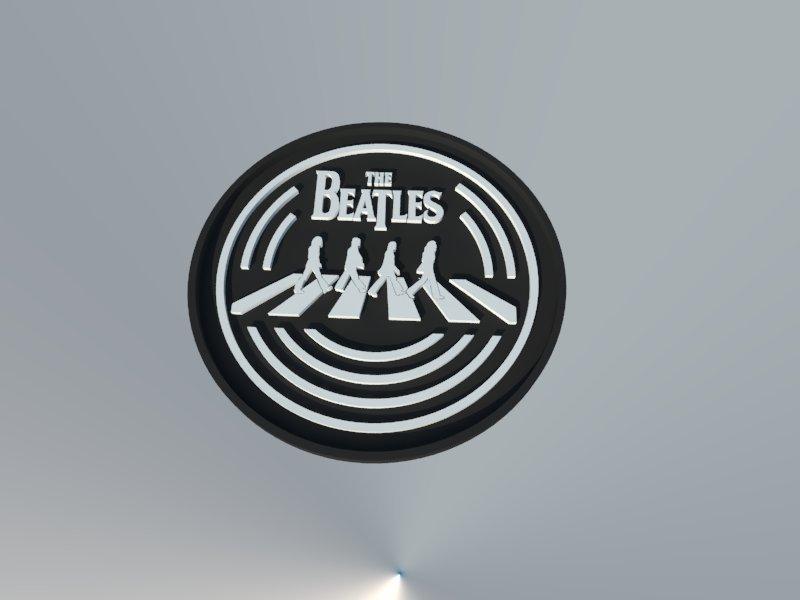 Coasters The Beatles, Dual print.
