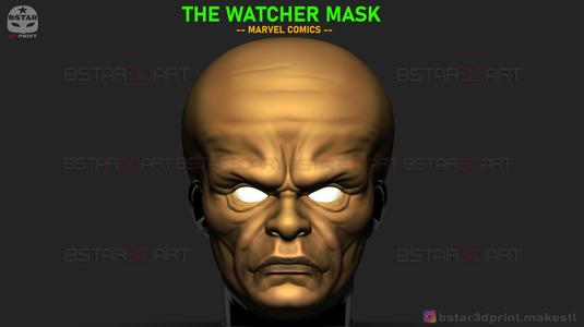The Watcher Mask - Marvel Comics 3D print model