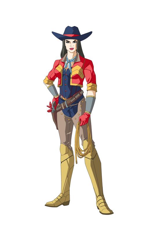 Cowgirl Wonder Woman Statue