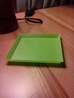 Square flower pot coaster